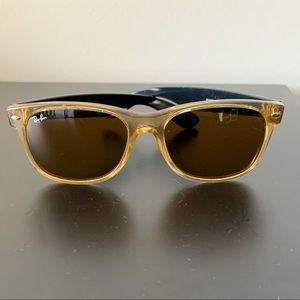 Two tone authentic Wayfarer Ray Bans